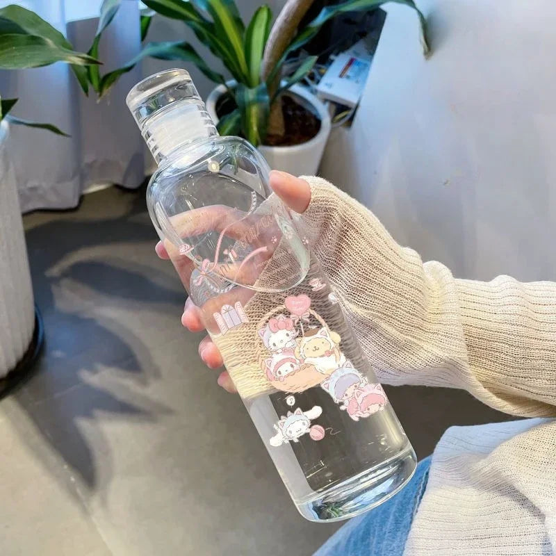 Hello Kitty bouteille d'eau haute capacité bouteille de Sport de mode bouteilles de voyage portables Fitness en plein air Sport bouteille de boisson enfant