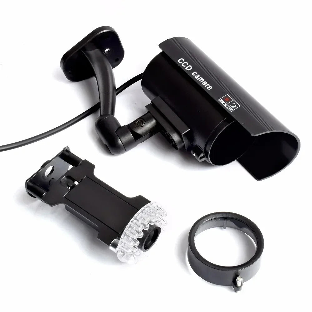 Caméra de Surveillance de Simulation, faux moniteur avec effet de dissuasion de caméra virtuelle de style pistolet léger