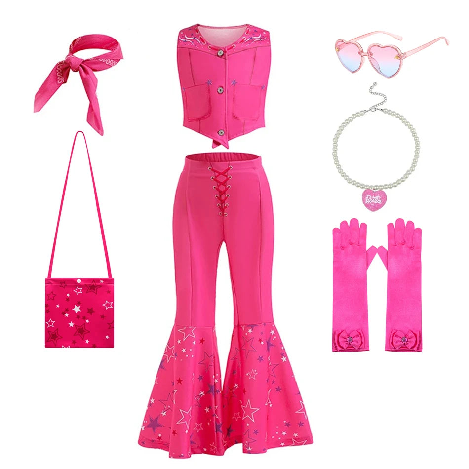 Robe de Costume à carreaux pour filles, pour anniversaire, Halloween, vêtements pour enfants, robes de fête, princesse Cosplay