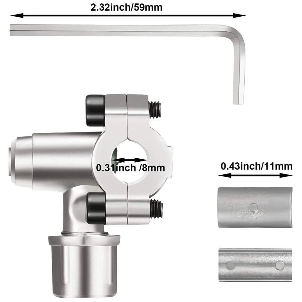 Kit de assujetde robinet de ligne avec soupape de perçage de BPV-31 A/C Spblown Vanne de perforation de perçage de réfrigérateur en alliage de zinc pour CVC BPV31