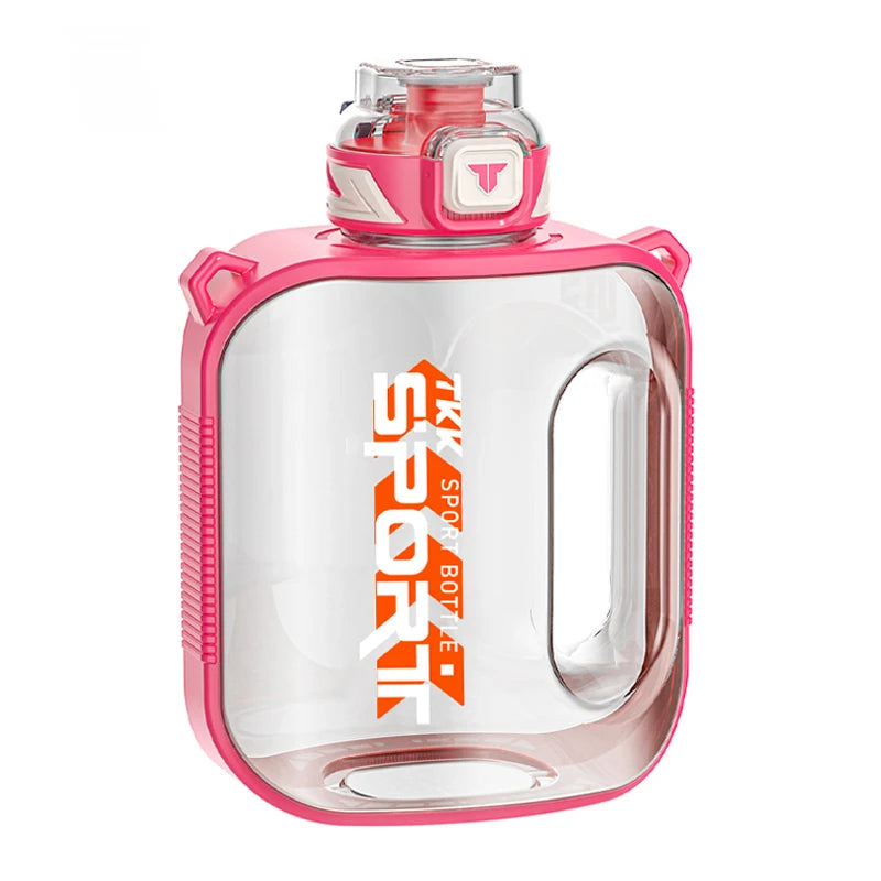 TKK 1/1.6/2L bouteille d'eau de sport TRITAN grande capacité tasse créative résistant à la chaleur en plein air adulte voyage bouilloire salle de sport Fitness cruches