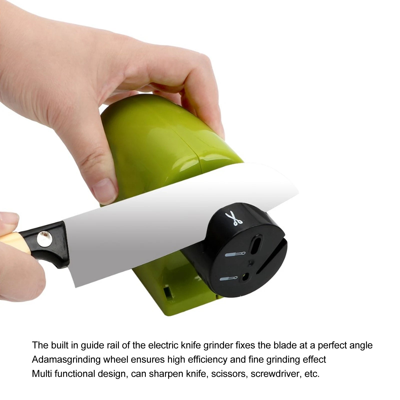Affûteur de couteaux électrique, Machine à affûter les couteaux électrique, outil pour la cuisine domestique, affûteur de couteaux électrique