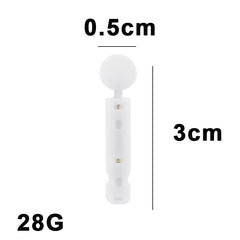 Kit de lancettes stériles pour stylo 28G, 50 pièces, aiguilles jetables pour mesurer le niveau du sucre dans le sang, accessoires médicaux pour le diabète
