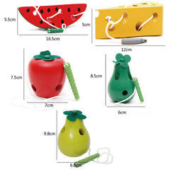 Jouets éducatifs en bois Montessori pour enfants de 1 2 3 ans jouets pour bébés Puzzles en bois 3D jouet d'apprentissage pour bébés jeu de Puzzle pour enfants