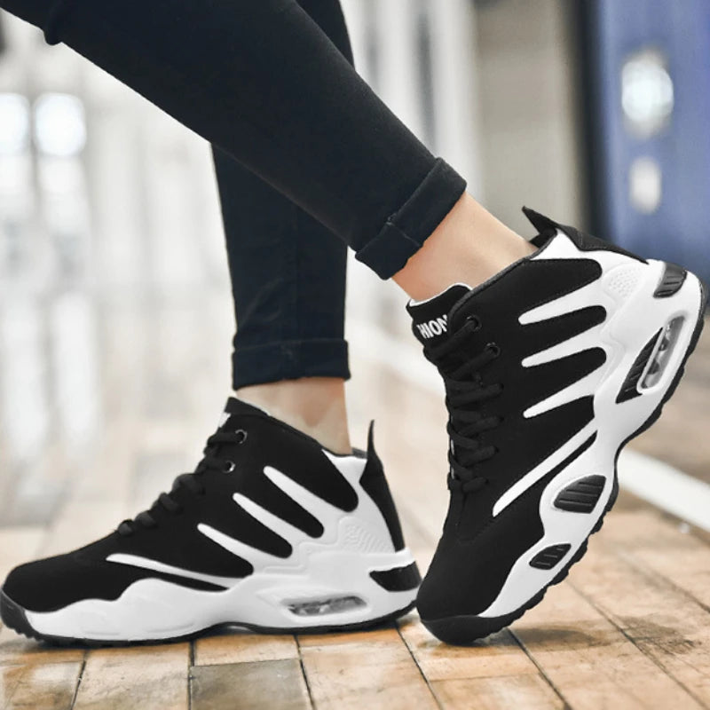 Baskets montantes pour hommes chaussures de basket-ball multifonctions de créateur chaussures de course respirantes pour hommes chaussures de mode pour hommes de haute qualité