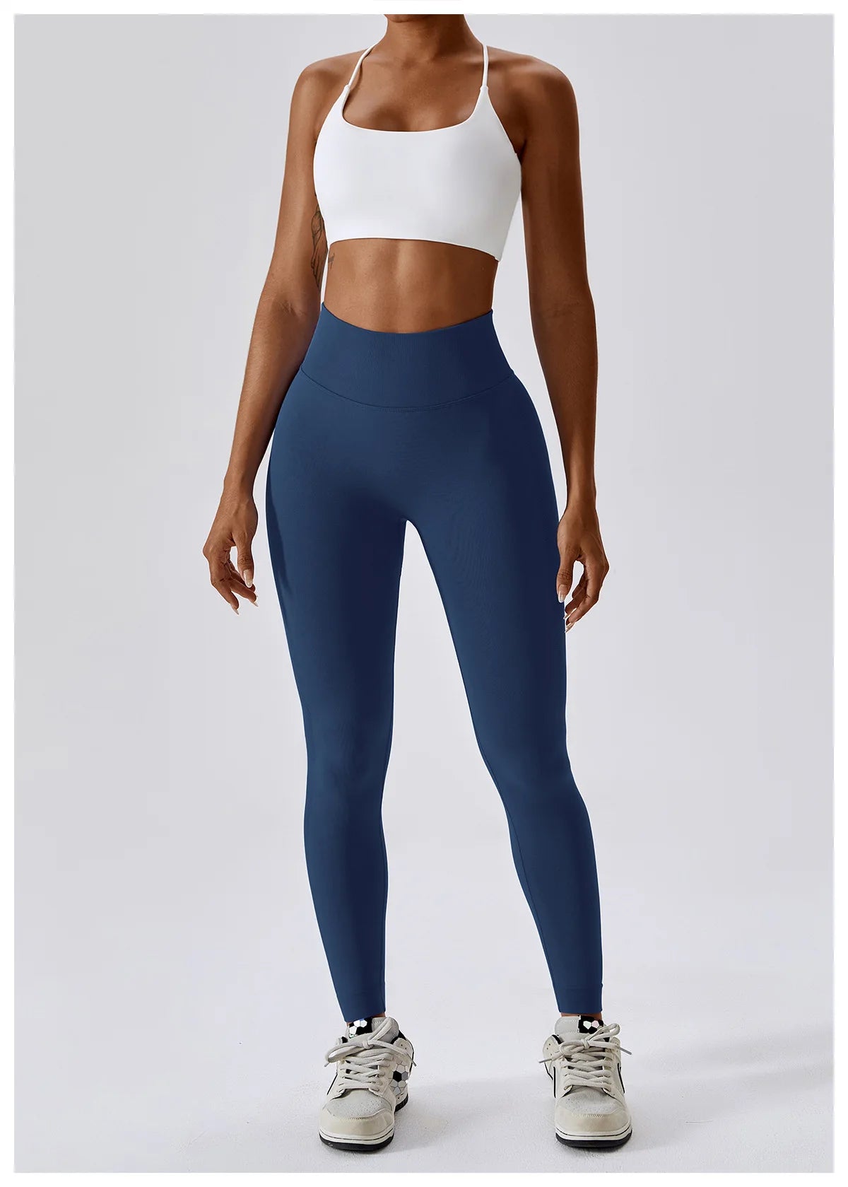 Leggings de Yoga femmes Fitness course taille haute pantalon mince Push Up Sport Scrunch fesses Legging gymnastique athlétique Jogging entraînement femme