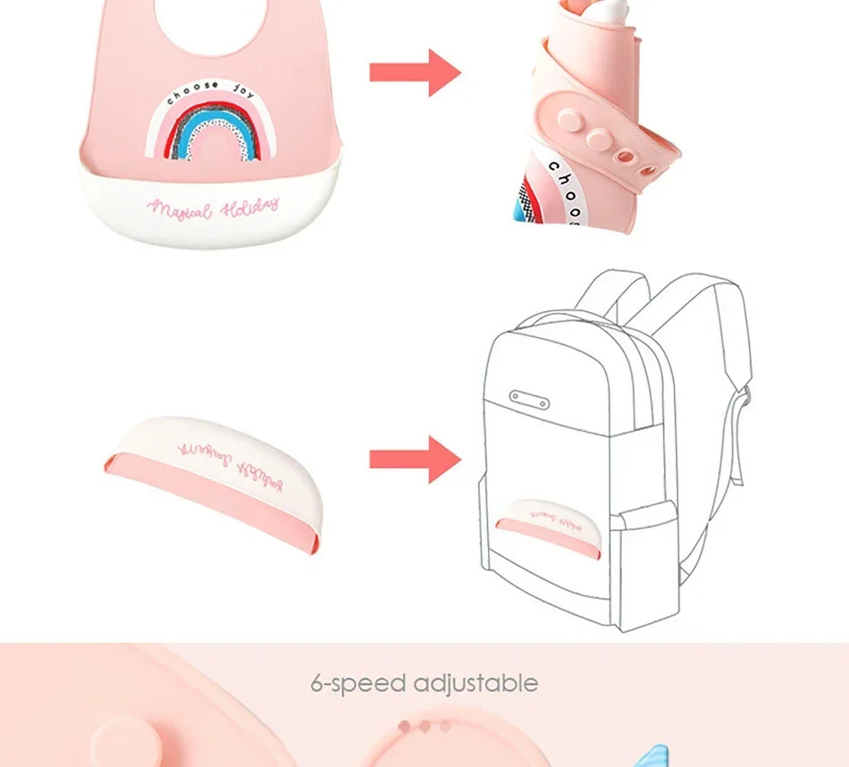 Bavoirs en Silicone souple pour bébés garçons et filles, bavoir imperméable pour nourrissons, tabliers de dessin animé pour nouveau-nés, bavoirs pour tout-petits, tissus pour rots, Bandana