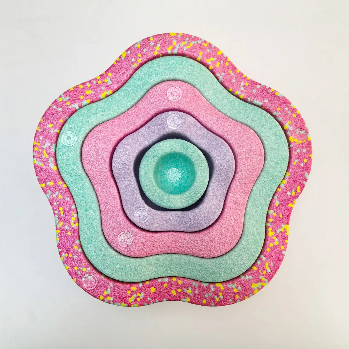 Jouets Stapstones d'équilibre pour enfants, intégration sensorielle, jouets en mousse, jouets d'équilibre sportif, ensemble de 5 pièces