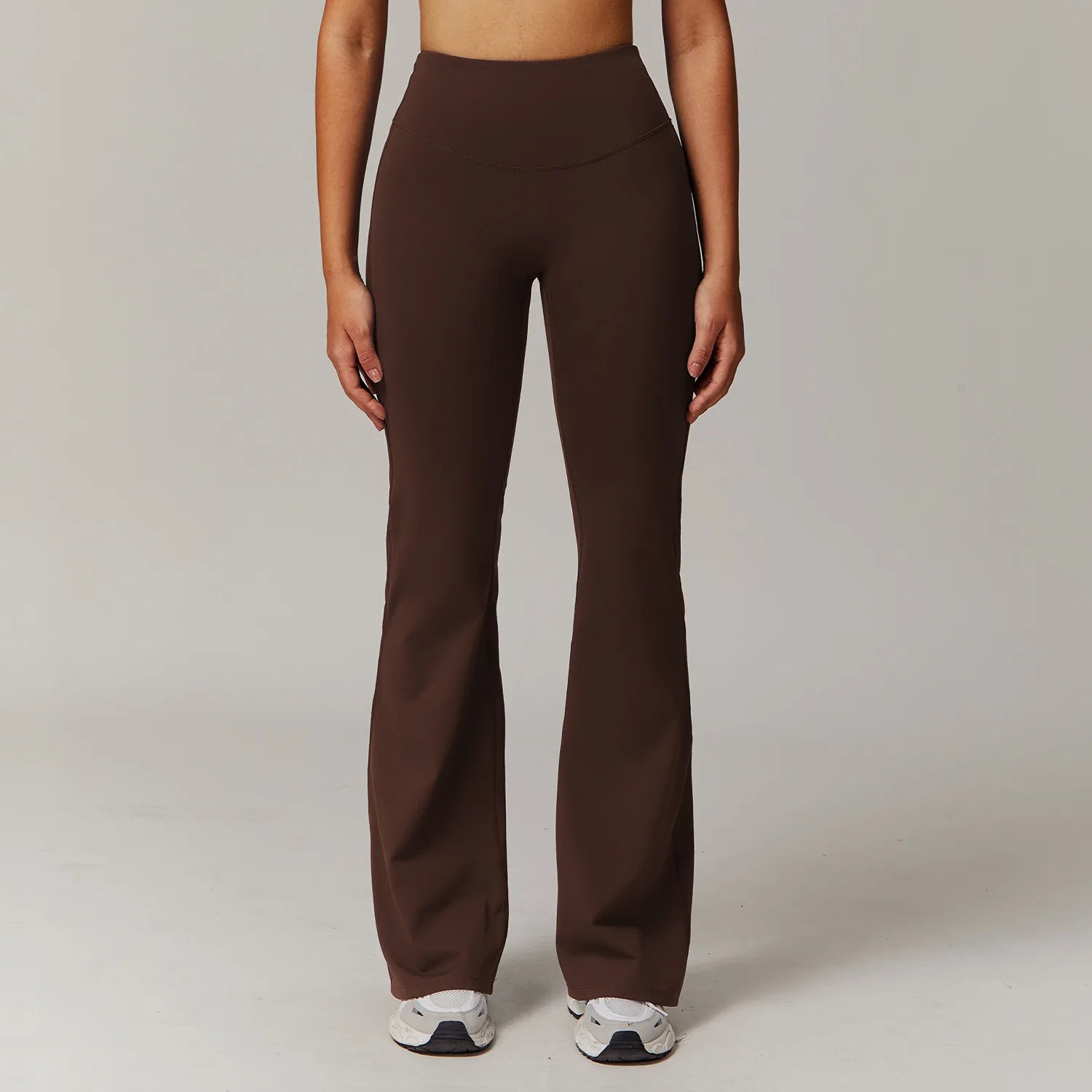 Taille haute pantalon à jambes larges Leggings femmes collants Fitness cloche-bas Yoga élastique Leggings Push Up gymnastique entraînement pantalon évasé