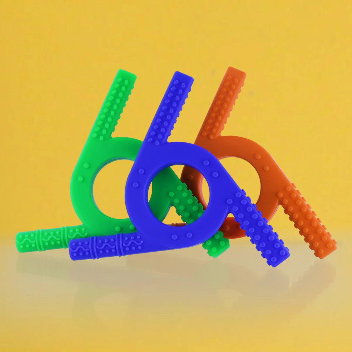 Jouets à mâcher sensoriels pour enfants autistes, outil à mâcher à moteur oral flux pour enfants avec dentition, TDAH, autisme, besoins de mordre, anneau de dentition,