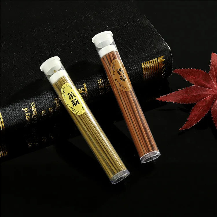 Bâton d'encens naturel fait à la main, bâtons d'aromathérapie, 50 bâtons par boîte, bois de santal, lavande, méditation, encens de chambre à coucher