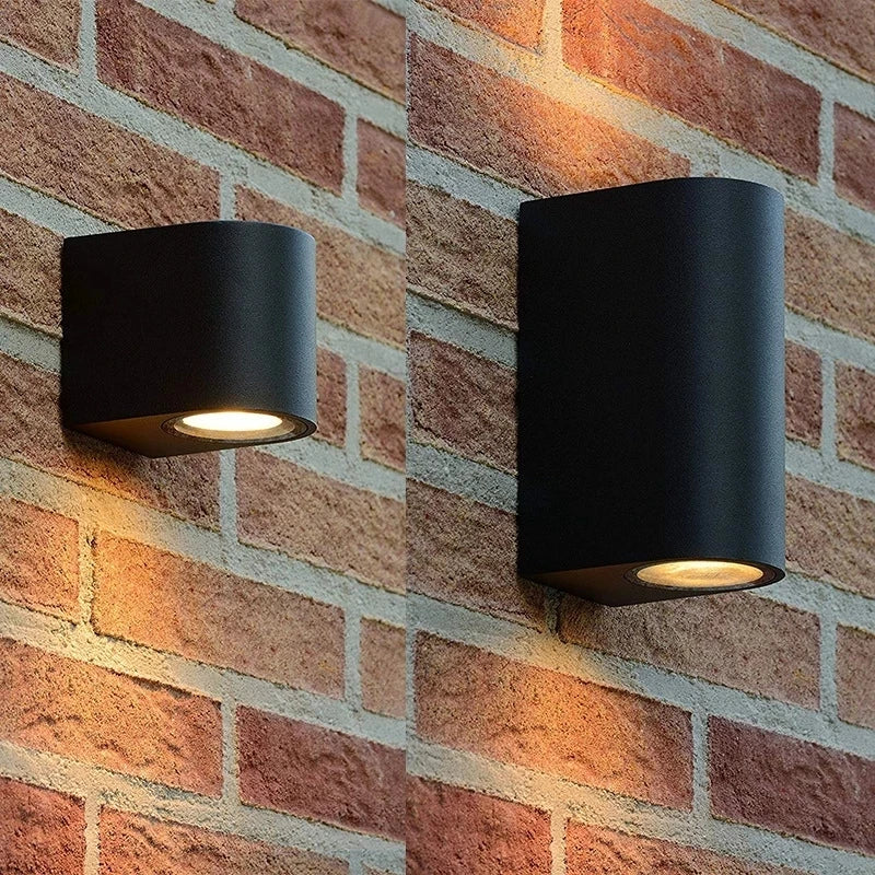Applique Murale LED à Double Tête Imperméable Conforme à la Norme IP65, Éclairage d'Extérieur, 5/10W
