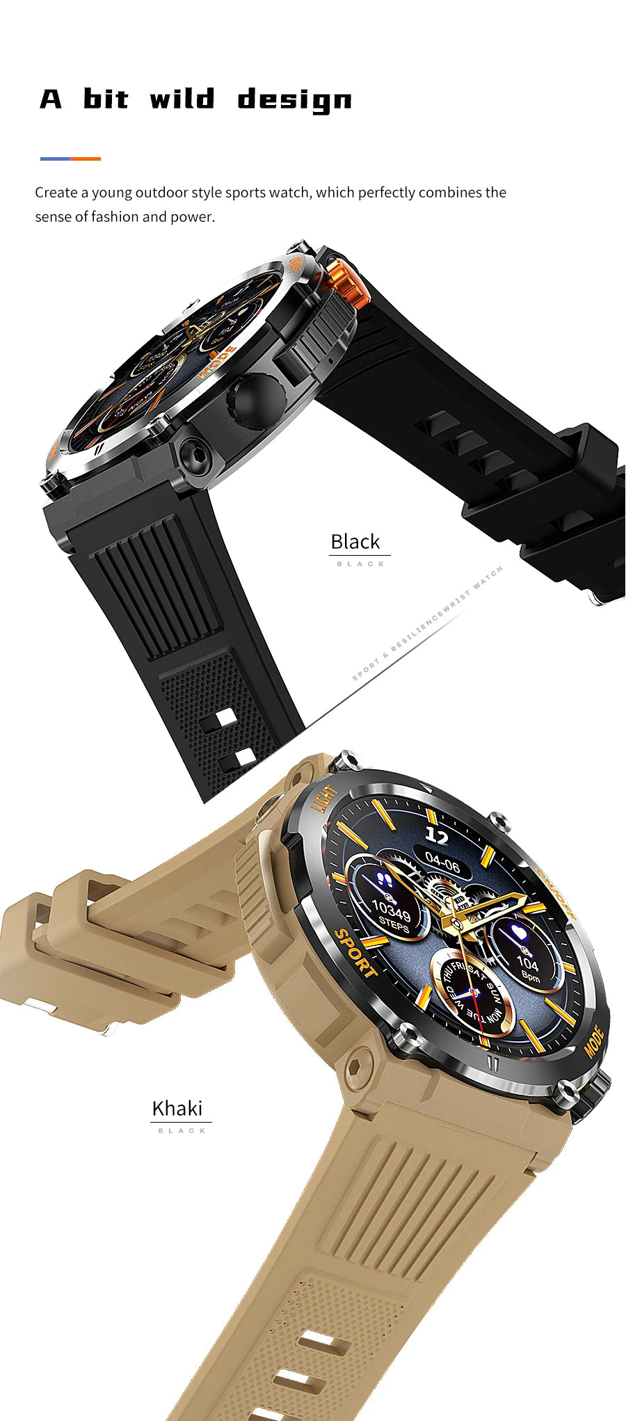 Montre connectée de sport pour hommes, écran tactile HD 2023x360, étanche, surveillance de la santé, appel Bluetooth, nouvelle collection 360