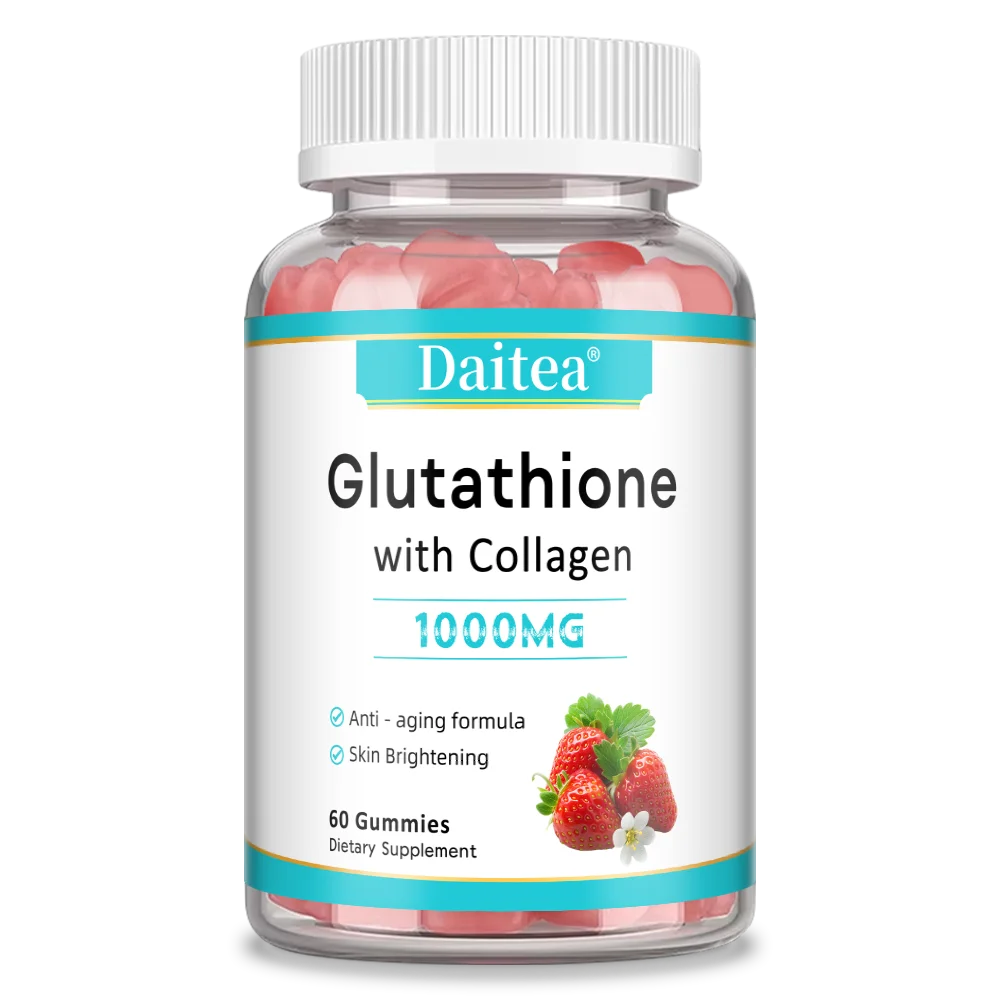 Gluathion avec capsules de collagène vitamine C peau éclaircissante soin de la peau beauté santé nourrit en profondeur la peau