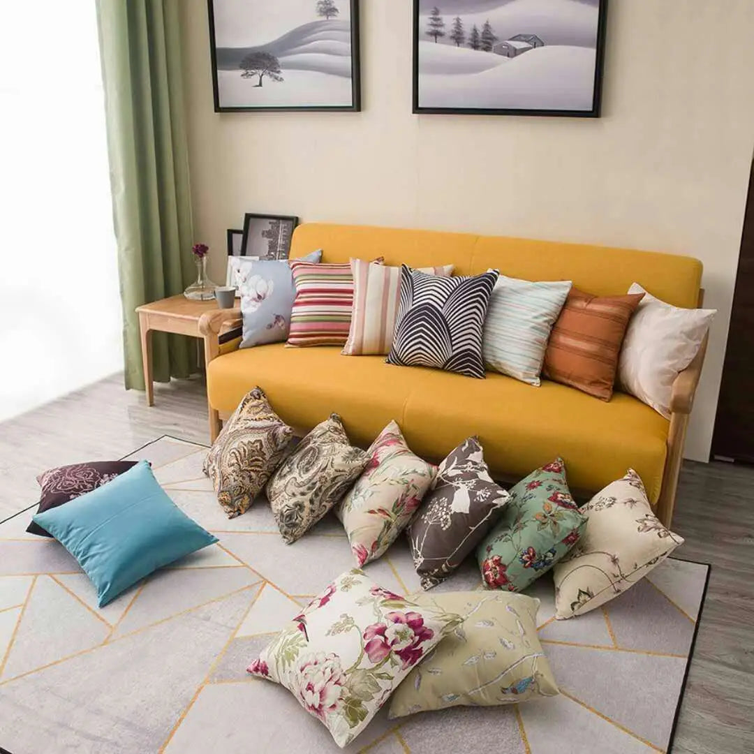 Housses d'oreiller MANBAS pour salon, canapé ou accessoires de lit