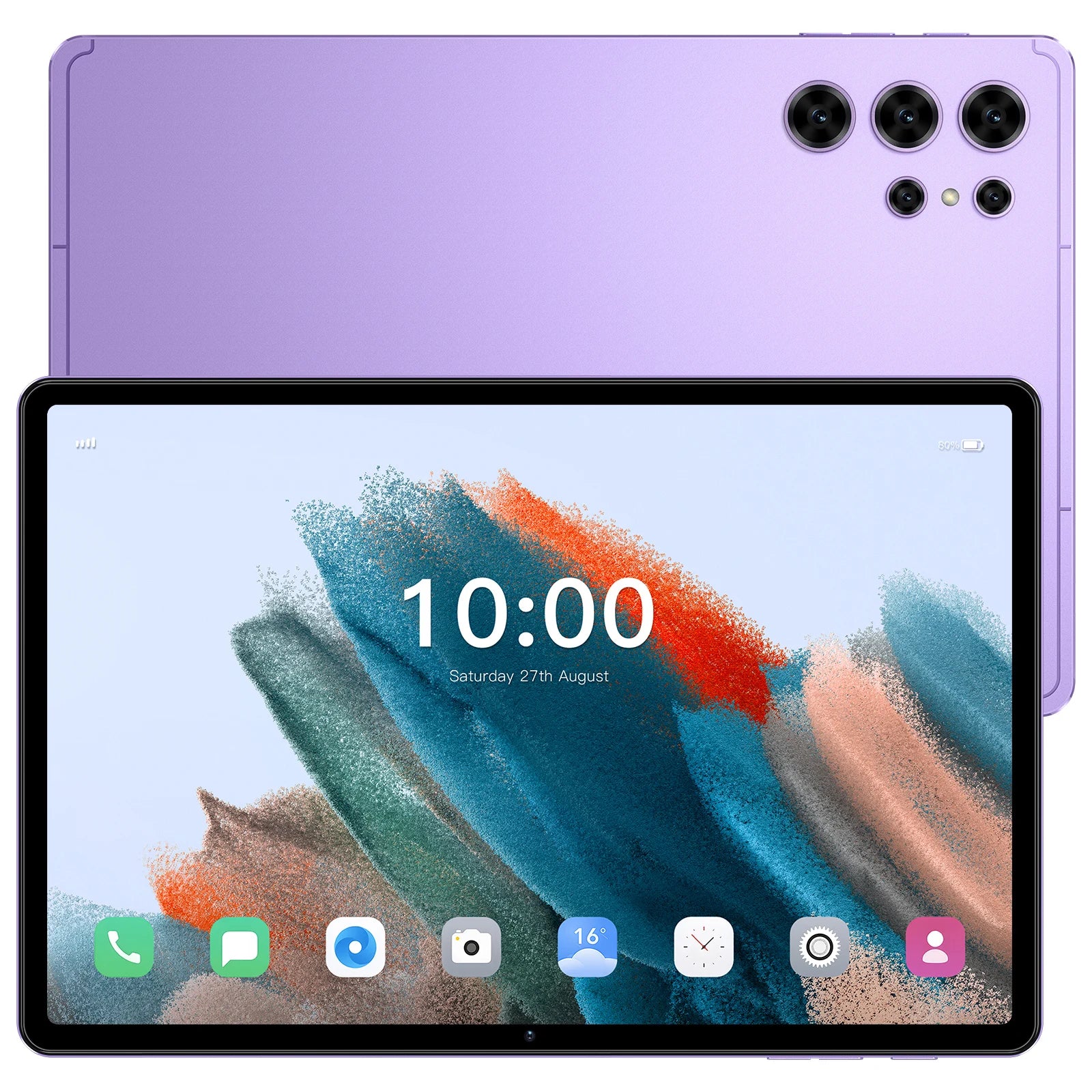 HOT Pad 25 Ultra tablette Android 15 système MSnapdragon 8 Gen3 Core 10.1 pouces écran HD 5G double SIM double veille 10000mAh batterie