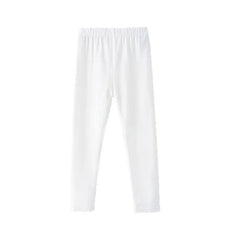 Girls' leggings for spring and summer, suitable for outdoor wear. They are slim-fitting, long pants for children.
