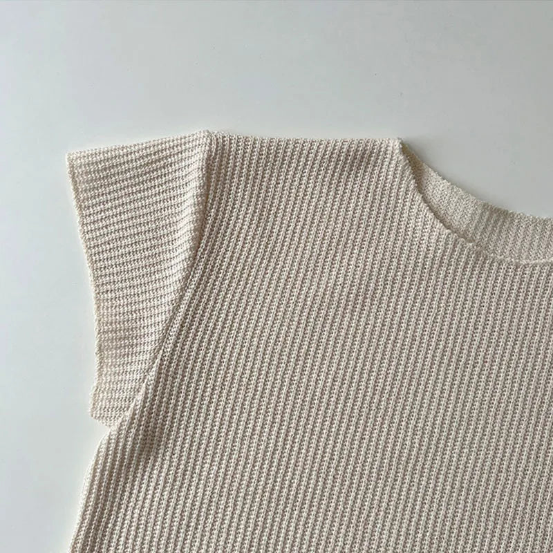 Ensemble de vêtements pour enfants, t-shirt + short pour nouveau-né, ensemble de jogging décontracté, 2 pièces, pour garçons et filles, nouvelle collection printemps été