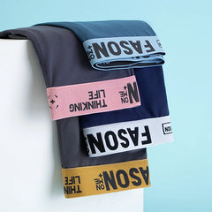 4/10 Pack adolescents à adultes Parent-enfant Boyshort Simple mode multi-tailles Shorts hommes sous-vêtements confortables taille élastique P