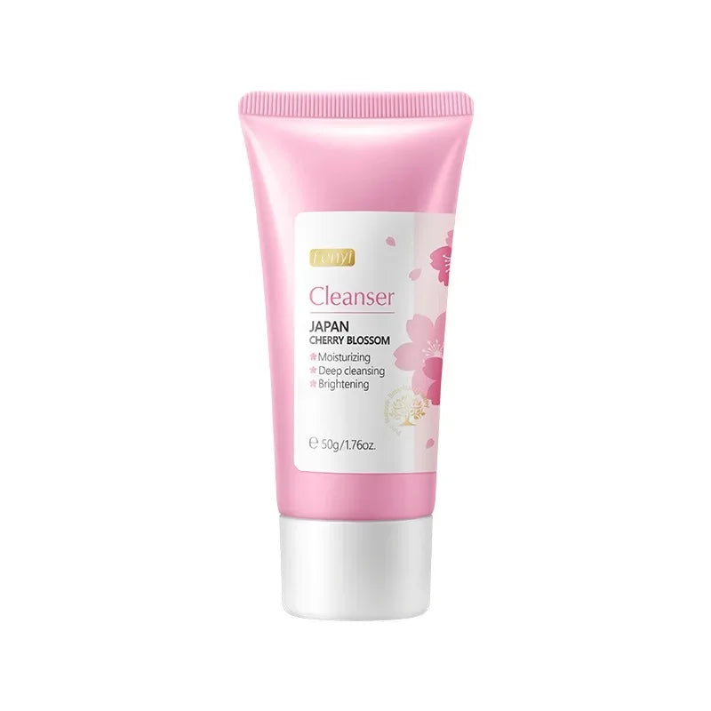 Nettoyant pour le visage à la vitamine C, nettoyage en profondeur, hydratant, élimination des points noirs, soins de la peau, mousse de lavage du visage, soins pour la peau