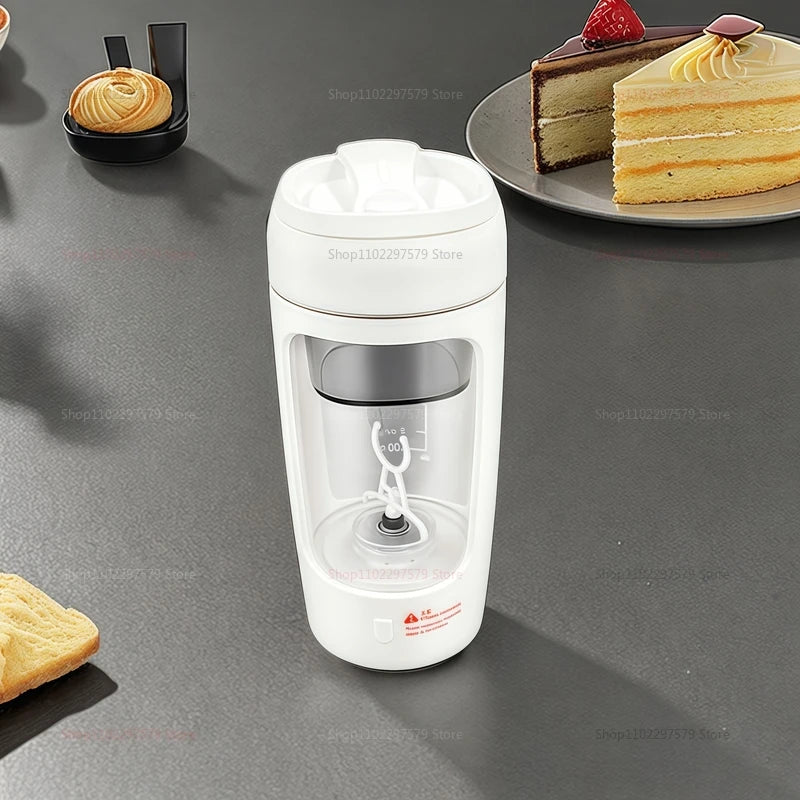 Bouteille de crème vibrante automatique portative électrique d'usb de 500ml, tasse vibrante Rechargeable tasse de mélange de poudre de protéines de forme physique de sport