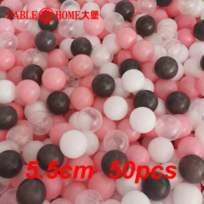 Balle de Sport en plein Air écologique piscine d'eau océan vague balle 50pcs 5.5cm Stress balle d'air jouets drôles pour enfants enfant Ballenbak