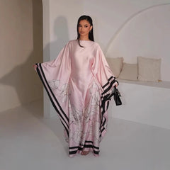 Ramadan Kebaya Muslim Abaya Damen Dubai Luxury Caftan African Dresses for Women Turkey Islam Moroccan Caftan Muslim Women's Dress