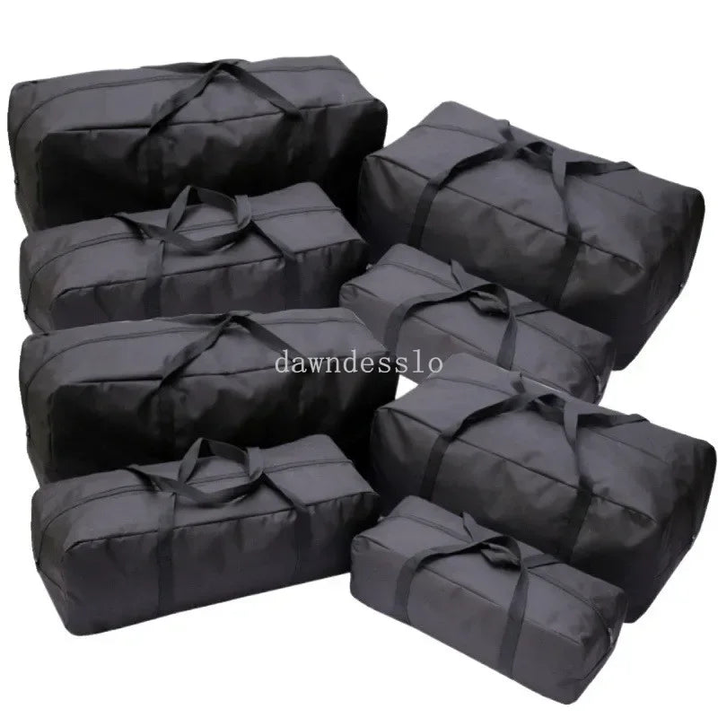 Sacs à bagages mobiles imperméables Extra larges, sac de courses pour linge, sac de voyage pliable, organisateur de couette de grande capacité
