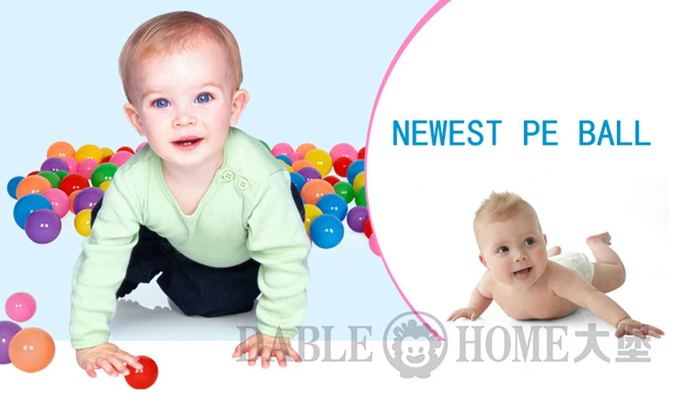 Balle de Sport en plein Air écologique piscine d'eau océan vague balle 50pcs 5.5cm Stress balle d'air jouets drôles pour enfants enfant Ballenbak