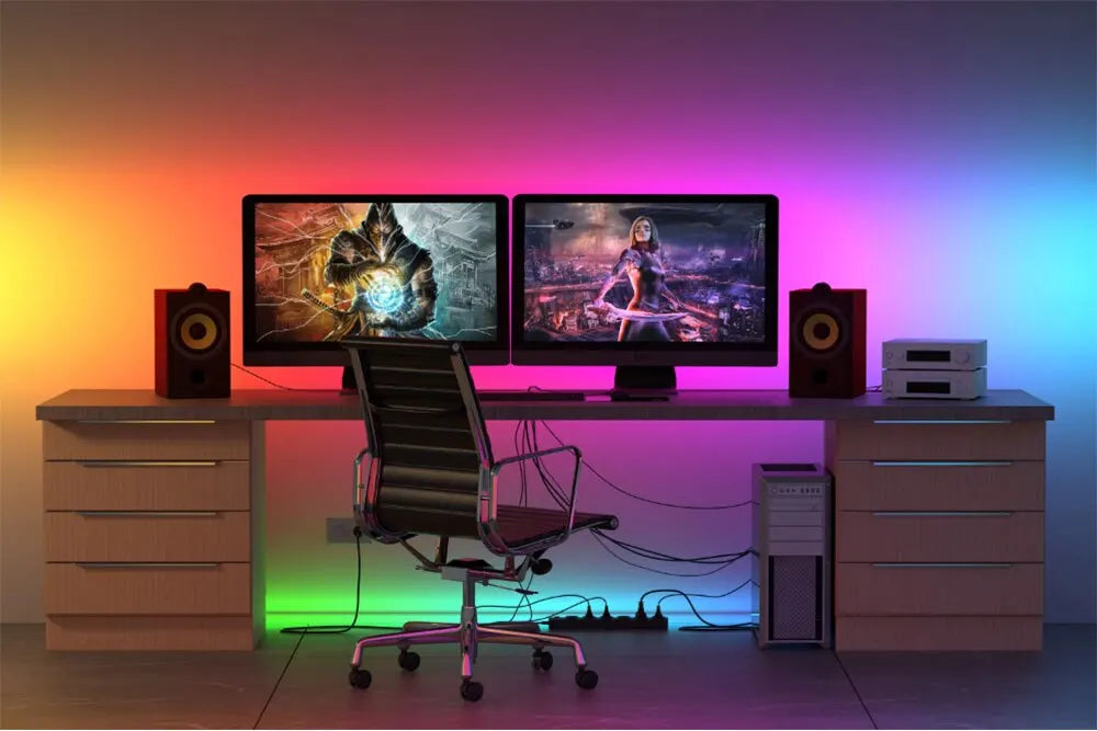 5M USB Led Bande Lumières RGB 2835 60 LED Bluetooth APP Contrôle Luces Led Flexible Diode Décoration Pour Salon Lampe Ruban