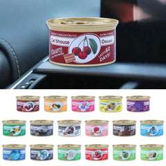 Car air fresheners, fragrance, canned wood blocks, coffee flavor, long-lasting, automotive aromatherapy, car air freshener supplies