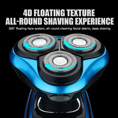 Xiaomi 5320s rasoir électrique 4D pour hommes tondeuse à cheveux électrique USB Rechargeable tondeuse à cheveux professionnelle coupe-cheveux humide sec
