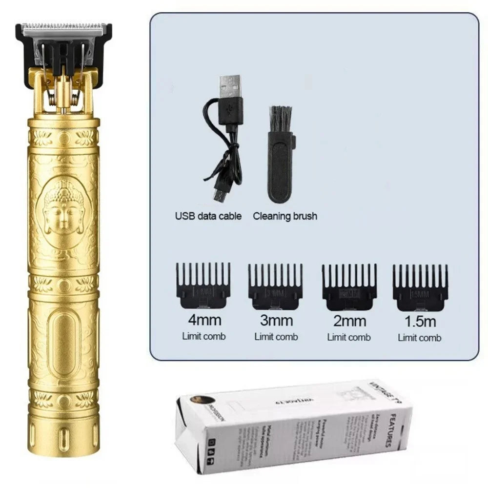 Tondeuse à cheveux T9 tondeuse à cheveux barbe rasage corps tondeuses électrique Machine de coupe de cheveux professionnel barbier hommes tondeuse rasoir