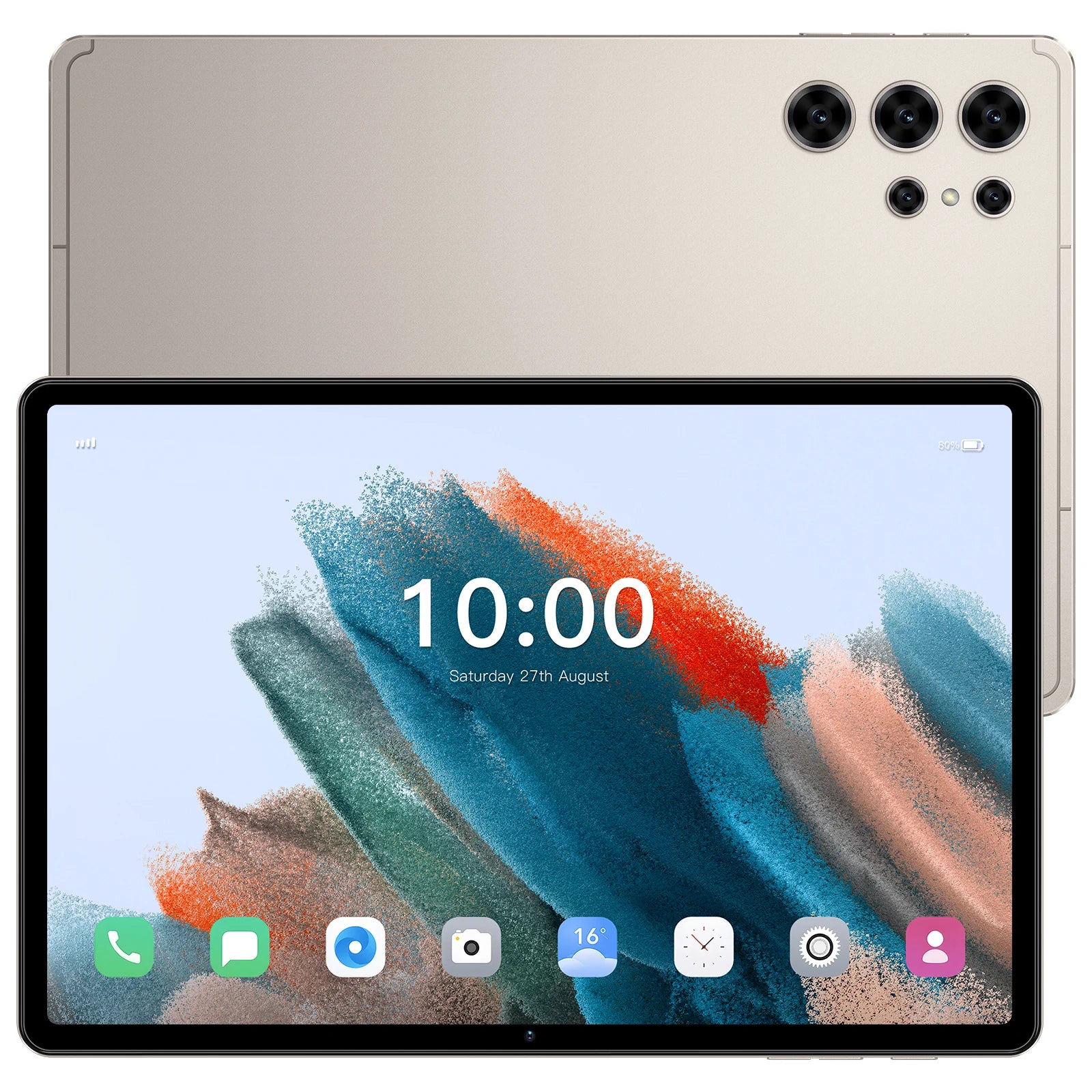 HOT Pad 25 Ultra tablette Android 15 système MSnapdragon 8 Gen3 Core 10.1 pouces écran HD 5G double SIM double veille 10000mAh batterie