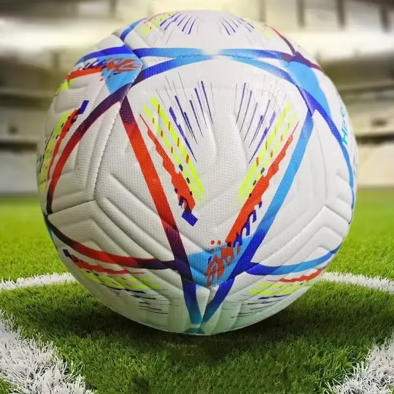 Ballon de football IkOfficial taille 5 en PU, haute qualité, sans couture, but, équipe, match en plein air, jeu, entraînement de football
