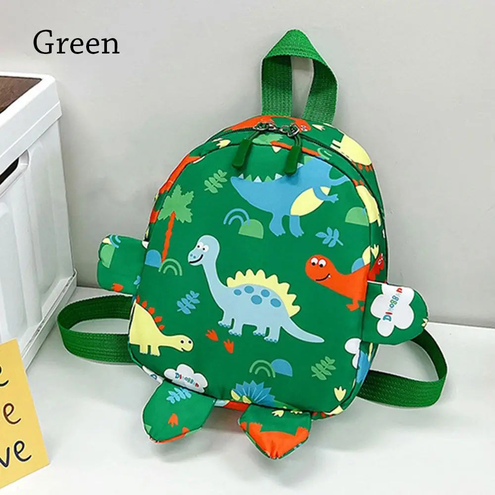 Sac à dos en nylon de dinosaure de dessin animé animal de maternelle, cartable pour enfants, petits sacs Kawaii d'école pour garçons et filles