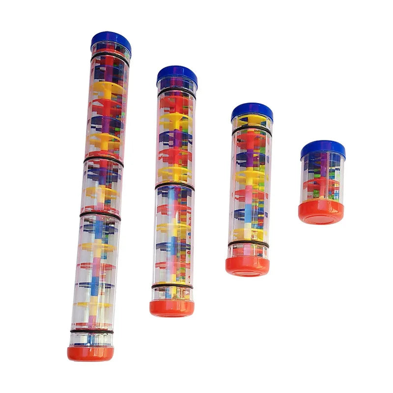 Jouets pour bébé de 6 à 12 mois, bâton de pluie sensoriel de développement, hochet secoueur, jouet pour bébé, Instrument de musique pour bébés