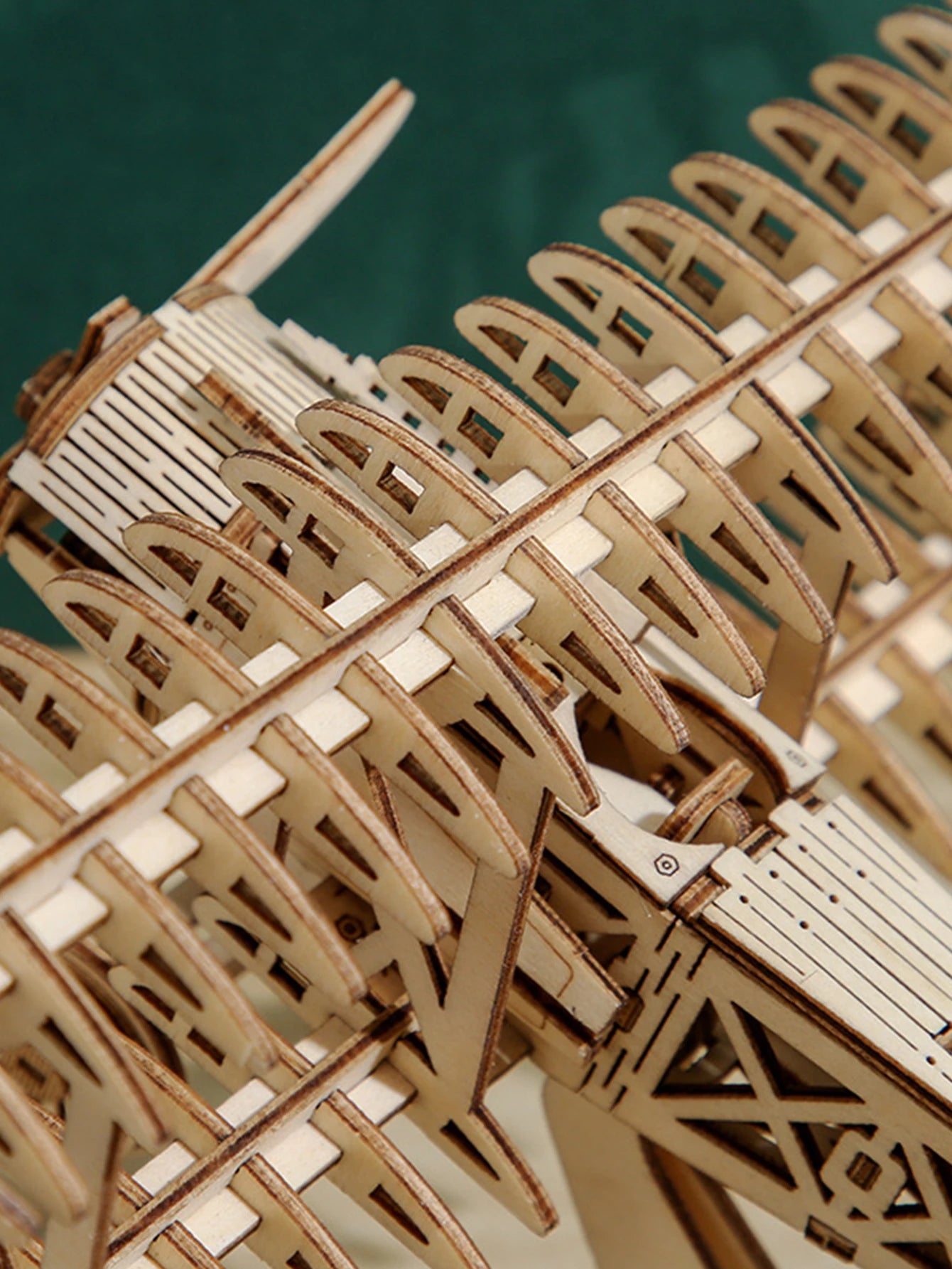 Puzzle 3D en bois, bricolage artisanal, kits de modèles biplan, cadeaux faits à la main