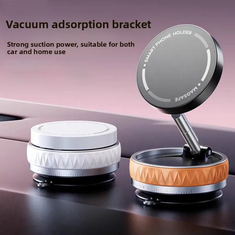 Support de téléphone magnétique pour voiture Magsafe pour support de voiture chargeur sans fil support de ventouses mobiles pour téléphone, 360 °   Téléphone de voiture rotatif