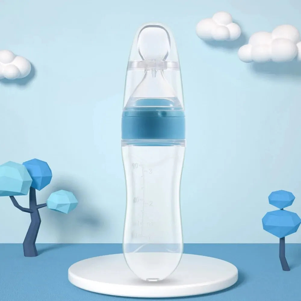 Mangeoire à fruits pour bébé, 90ml, sucette, auto-alimentation, pour instituts de dentition, cuillère à presser