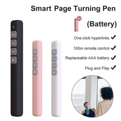 Wireless presenter remote control, USB budget, page-turning pen, PowerPoint presentation pointer, slide adventure pointer, 2.4GHz