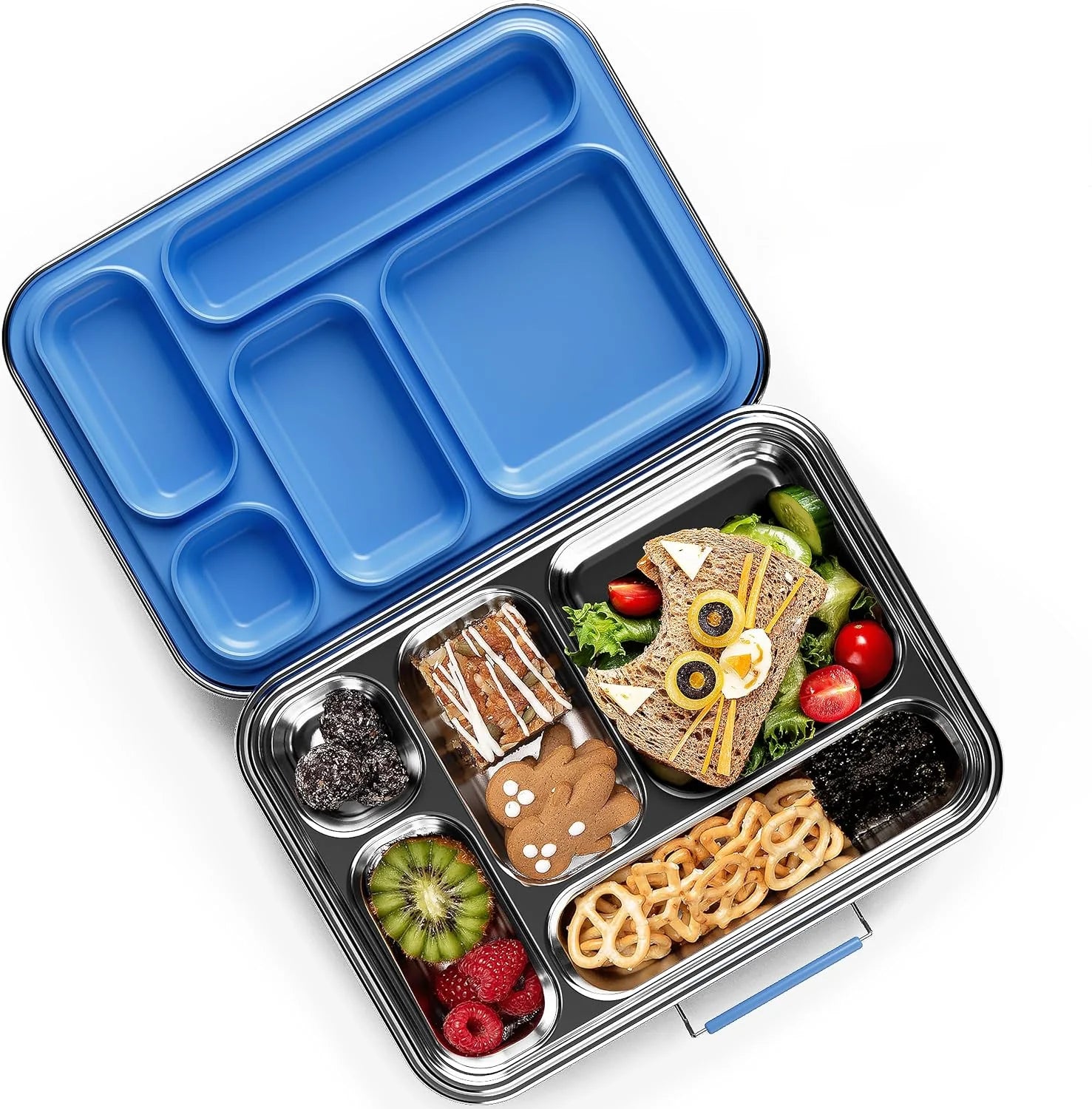 Boîte à Bento pour enfants, boîte à déjeuner pour enfants, boîte à déjeuner à Bento pour enfants, boîte à déjeuner pour tout-petits pour garderie, conteneurs de boîte à déjeuner pour enfants pour l'école