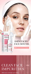SAODER Q10 vitamine C nettoyant pour le visage mousse de lavage du visage nettoyage du visage Mossee hydratant éclaircissant produits de soins de la peau du visage