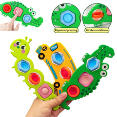 Jouets Fidget à pression des doigts pour enfants, exercice sensoriel des doigts, activité, motricité, soulagement du Stress éducatif, jouet pour enfants, cadeau