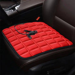 Housse chauffante pour siège de voiture, 5V 12V, 3 vitesses de température, coussinets chauffants électriques 40W, coussin chauffant pour siège de voiture, coussin de siège à chauffage rapide