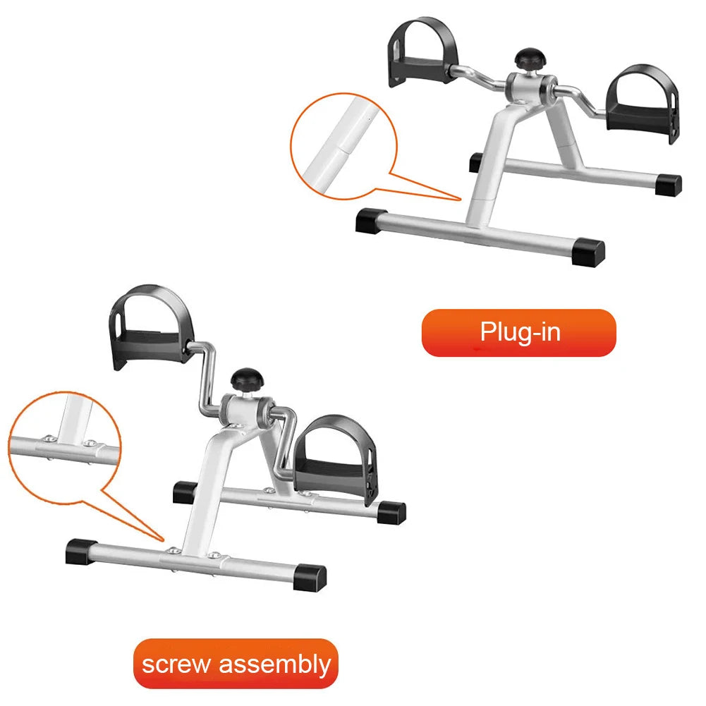 Exerciseur de pédale Portable domestique, Mini vélo d'exercice, résistance réglable, exercice de pédale pour la rééducation des jambes en intérieur