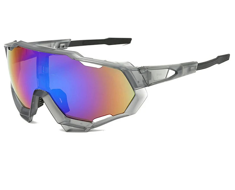 Lunettes de soleil de cyclisme en plein air pour hommes et femmes, lunettes de protection UV400, lunettes de sport coupe-vent, équitation, pêche, course, randonnée