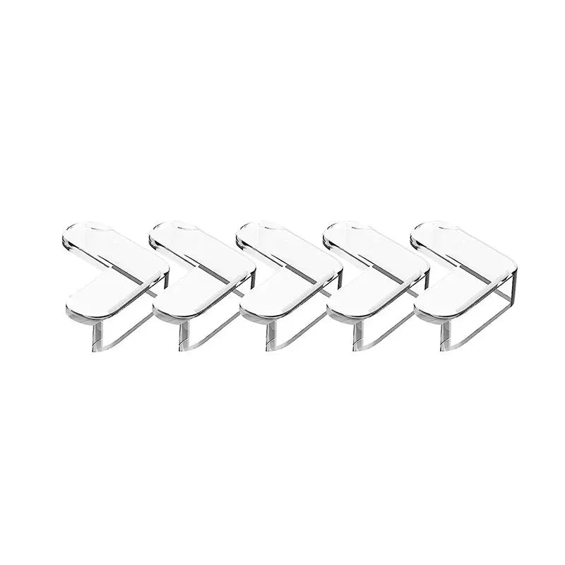 Self-adhesive transparent table corner protectors, anti-collision furniture corner protectors, child safety tools (5 pieces)
