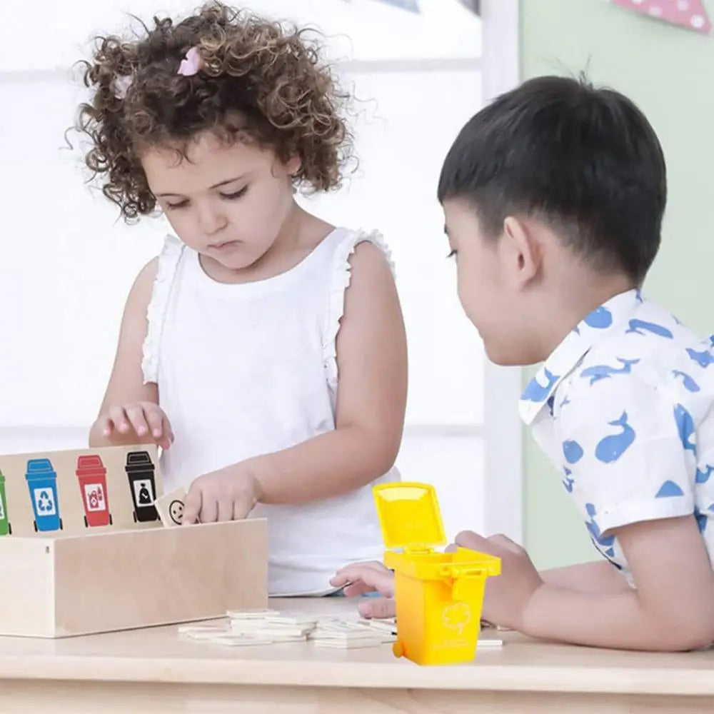 Poubelle l'inventaire pour enfants, mini camion, poubelles de bureau, jeu, petit garçon