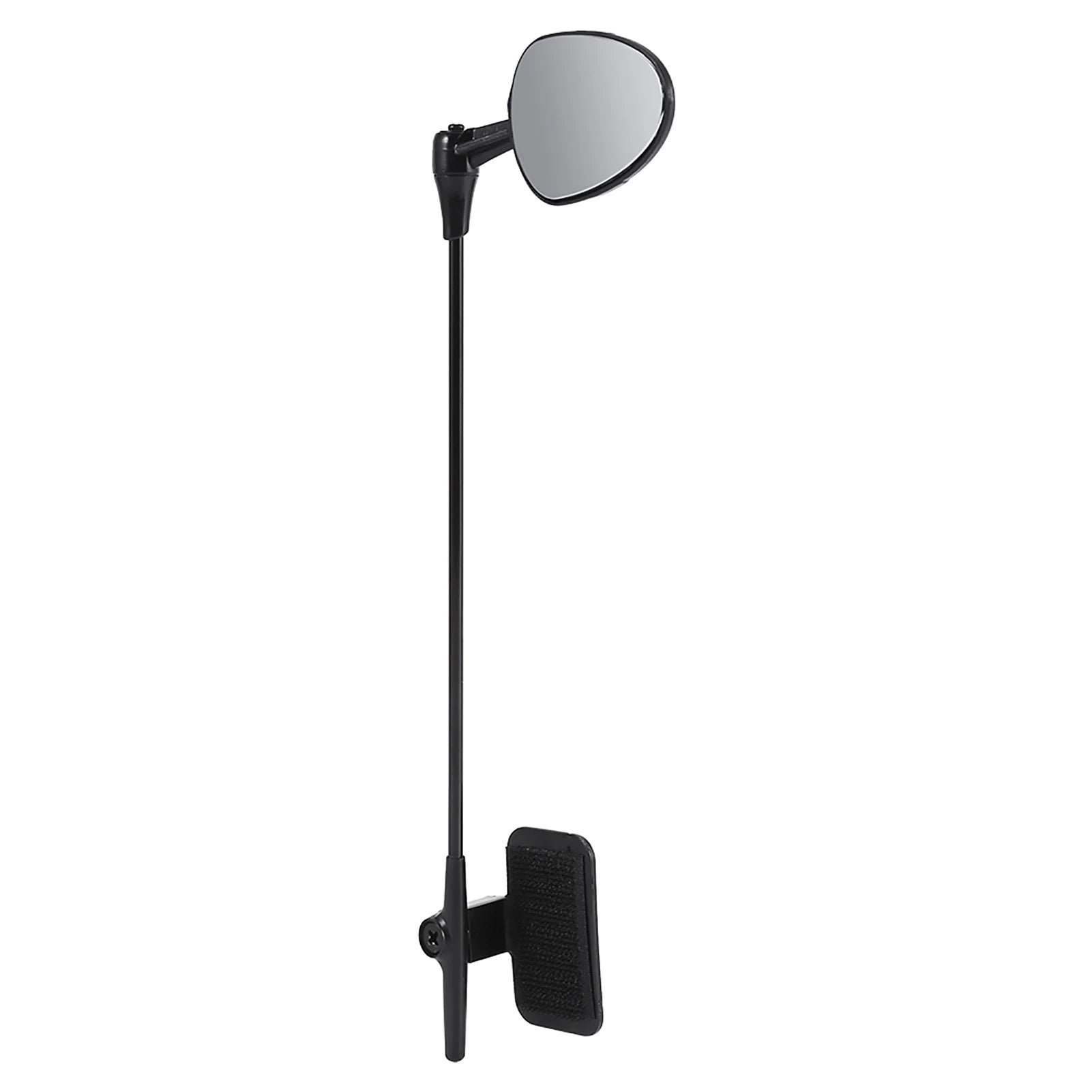 Adjustable ABS rearview mirror for road and mountain bike helmets, safety mirror, clear rear view